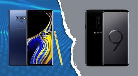 Samsung Galaxy Note 9 Vs Galaxy S9 Whats The Difference