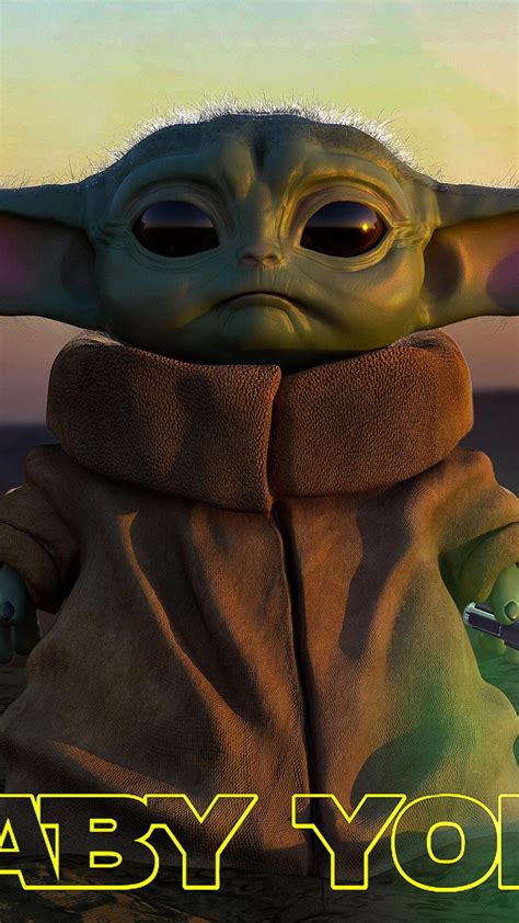 Baby Yoda With A Lightsaber 2048×2048 Wallpapers