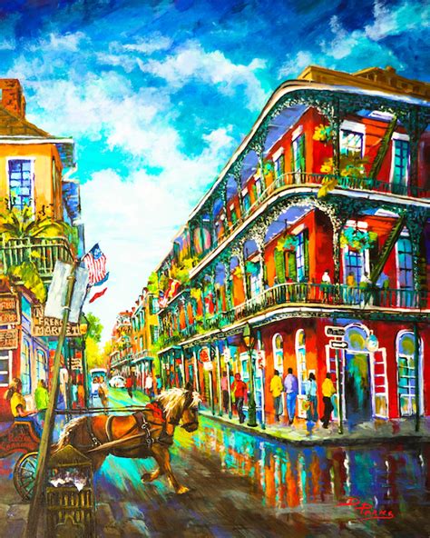 New Orleans Art Louisiana Art New Orleans Painting French Etsy