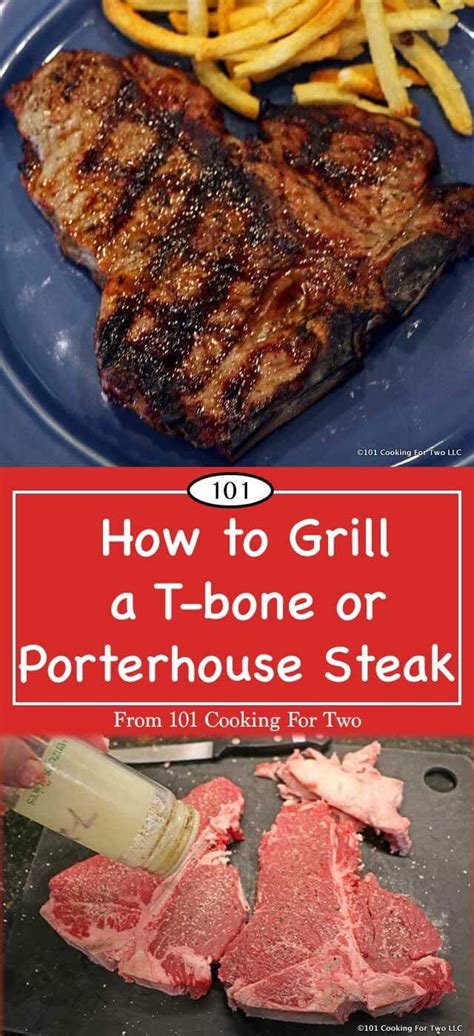 Consider using tongs when flipping to prevent piercing the meat. How to Grill a T-bone or Porterhouse Steak - A Tutorial ...