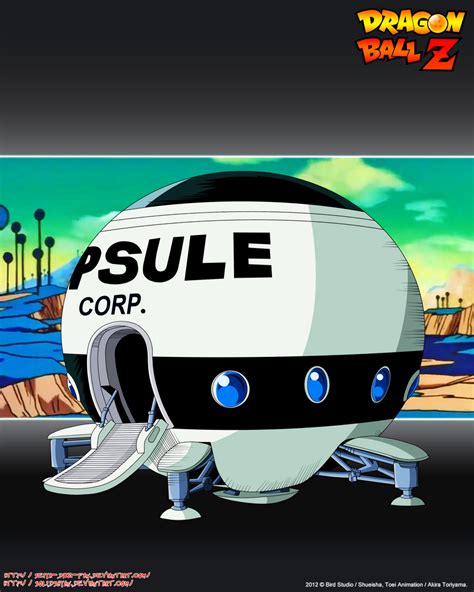 Spaceship Capsule Corp Sfn By Seiya Dbz Fan On Deviantart