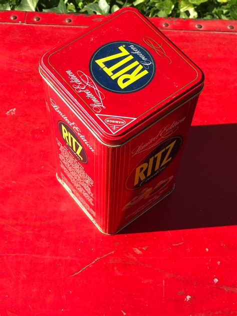 Vintage Ritz Crackers Tin Nabisco Limited Edition Tin Collectible Tin