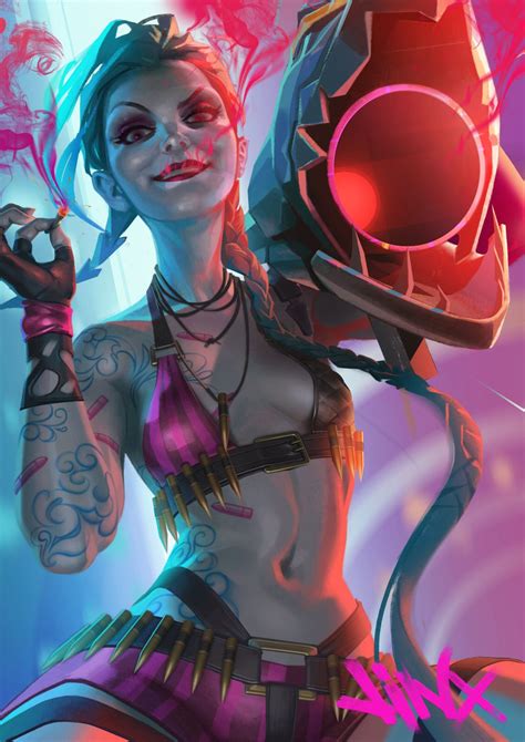 Jinx Lol Wallpaper For Android Summoners Wallpaper Cave
