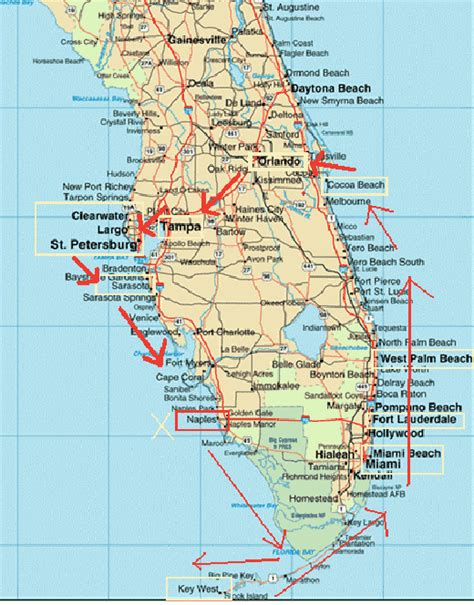 Printable Map Of Naples Florida Printable World Holid