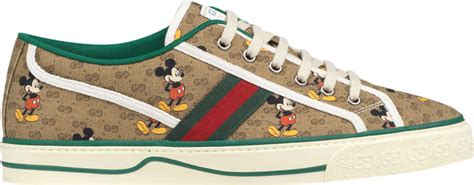 Gucci Mickey Mouse Shoes Size 10 Collaboration Low Cut Sneakers Mens Atelier Yuwaciaojp