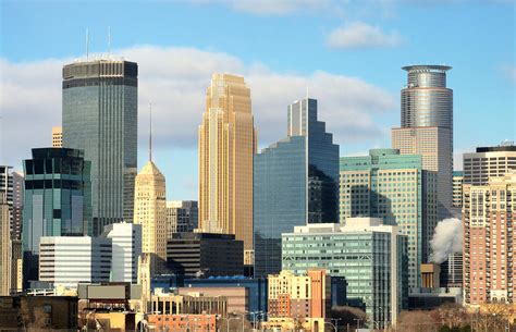Minneapolis City Skyline Photograph By Jim Hughes