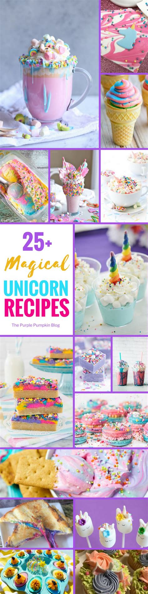 25 Magical Unicorn Recipes