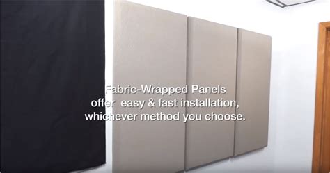 Installing Fabric Wrapped Acoustic Panels Acoustical Surfaces
