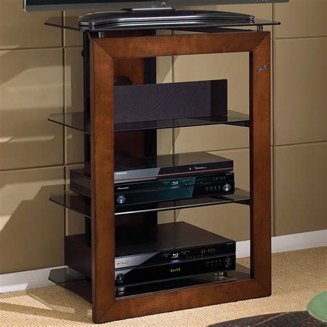 Latitude Run Modern And Contemporary Wood Audio Rack And Reviews Wayfair