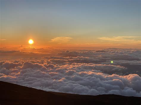 Haleakala Sunset From Yesterday If You Didnt Get Sunrise Tickets You