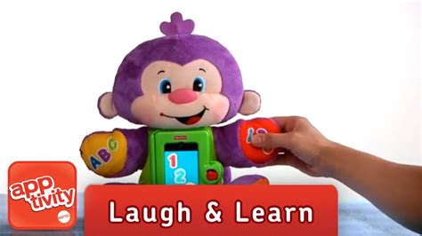 How To Play Fisher Price Laugh And Learn Apptivity Monkey Youtube
