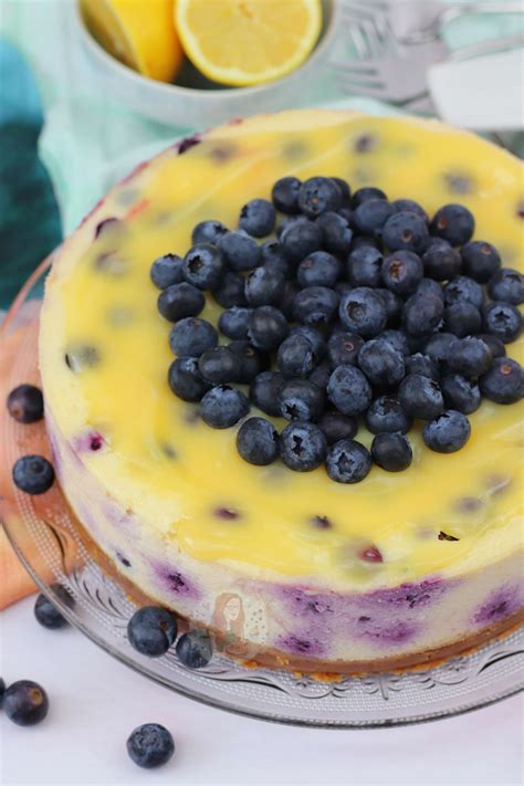 Lemon And Blueberry Cheesecake Janes Patisserie