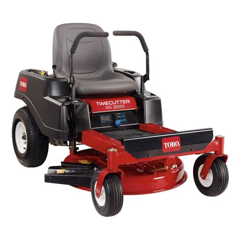 toro timecutter ss3225 32 in 452cc gas zero turn riding mower with smart speed home depot