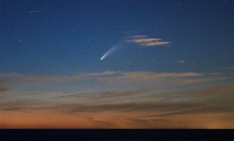 Comet Neowise Lights Up The Night Sky Downbeach