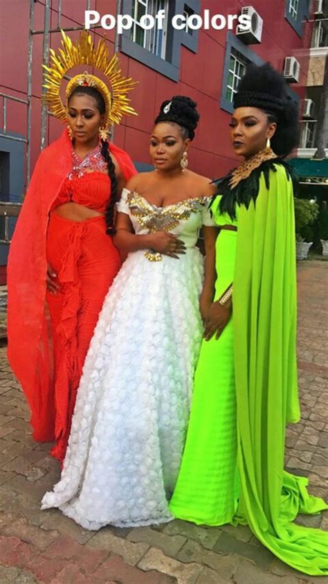 Ruth Kadiri Lilian Esoro And Chioma Akpotha Turn Goddesses In Colorful