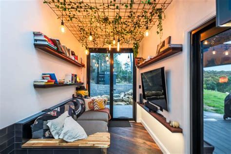 Couple Constructs Stunning Ultra Modern Tiny House Together