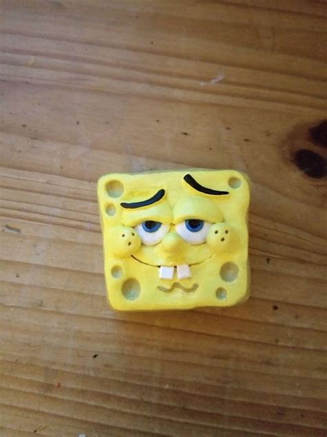 Spongebob Fridge Magnet Etsy Uk