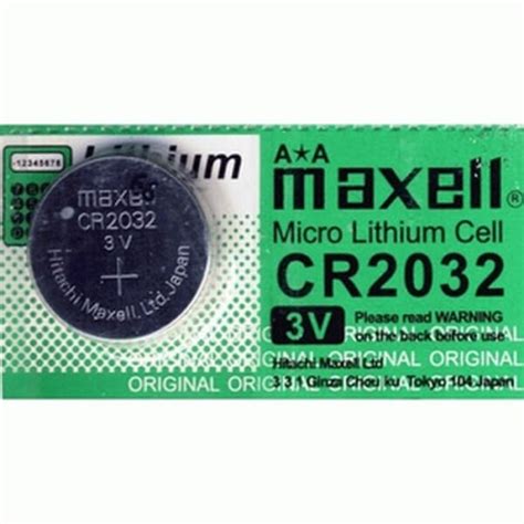 Baterai Kancing Lithium 3V Maxell CR2032 Original Jadi Store