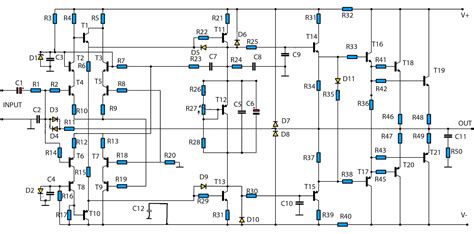 30w power audio amplifier circut. 3000watt High Power Amplifier Diagram Com - Circuit Diagram Images