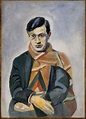 Robert Delaunay - Retrato de Tristan Tzara (Portrait of Tristan Tzara)