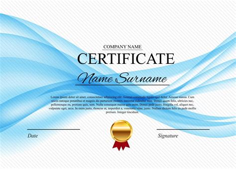 Certificate Template Background Award Diploma Design Blank 2474389