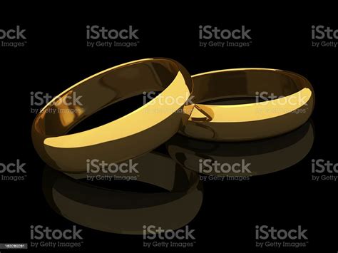 Two Wedding Ring Stock Photo Download Image Now Leaf Wedding Ring