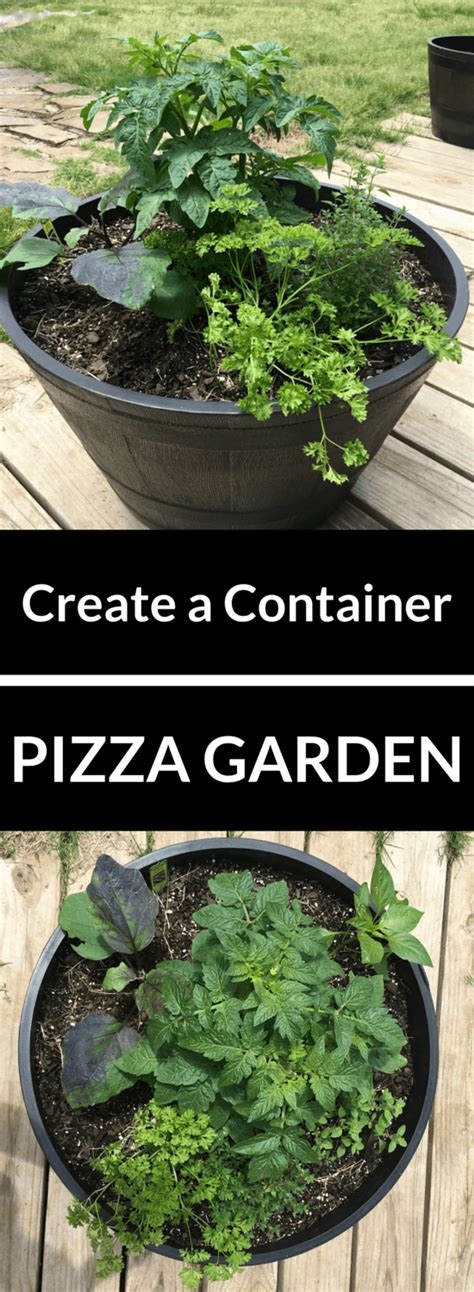 Let Your Kids Get In The Dirt To Grow This Container Pizza Garden