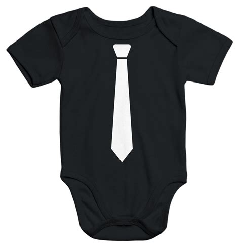 Kurzarm Baby Body Krawatte Junior Chef Aufdruck Bio Baumwolle Moonworks