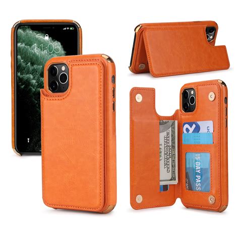 Dteck Wallet Case For iPhone 11 Pro Max 6.5 inch 2019, Slim Shockproof