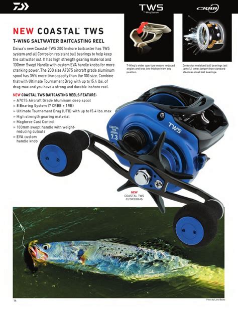 Daiwa Fishing Tackle 2016 Catalog Page 14