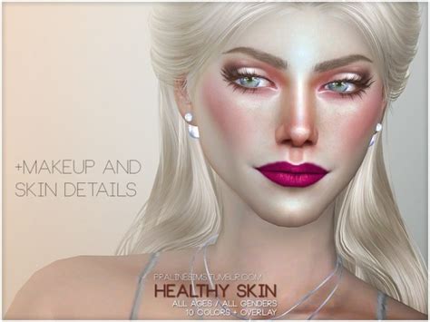 The Sims Resource Ps Healthy Skin By Pralinesims Sims 4 Downloads