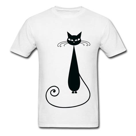 Black Cat T Shirt Spreadshirt Cat Tee Shirts Cat Tshirt T Shirt