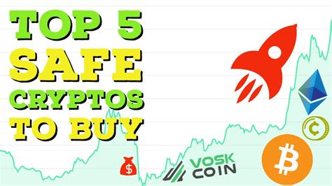 And other firms moved to make it easier for customers to use or invest in. Top 5 SAFEST Cryptocurrencies to BUY right now! 💰 - YouTube