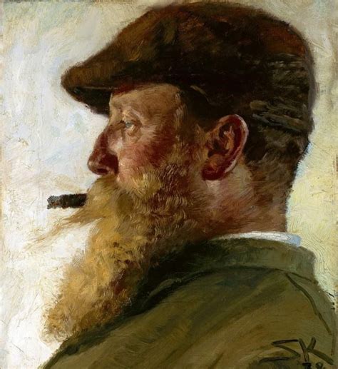 Christian Krohg Norwegian 1852 1925 Christian Krohg Self Portrait