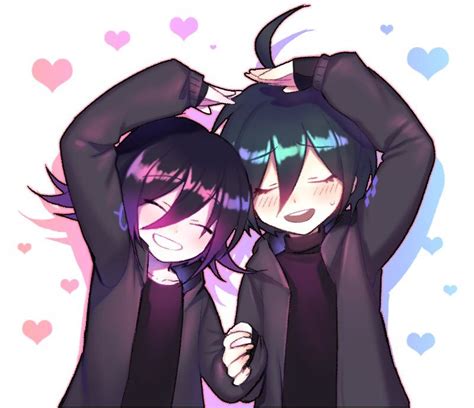 Full credit goes to the creators of the artworks. Kokichi Ouma and Shuichi Saihara | Danganronpa characters ...