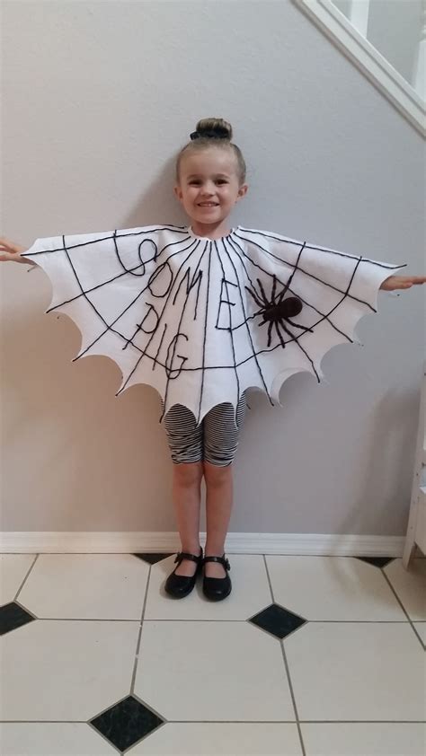 Check spelling or type a new query. Charlotte's Web costume for book party at school. | Homemade halloween costumes, Halloween kids ...