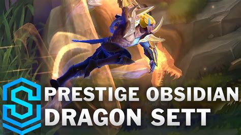 Prestige Obsidian Dragon Sett Skin Spotlight League Of Legends Youtube