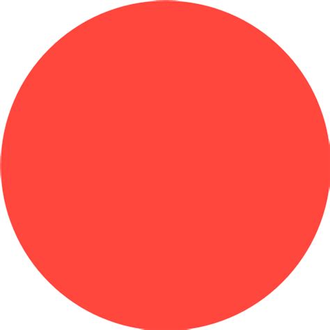 Large Red Circle Id 11246 Uk