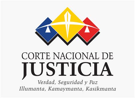 El Logo De La Corte Nacional De La Justicia Hd Png Download Kindpng