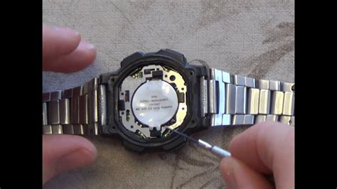 How To Change The Battery On A Casio Watch Cr2025 Lithium Battery