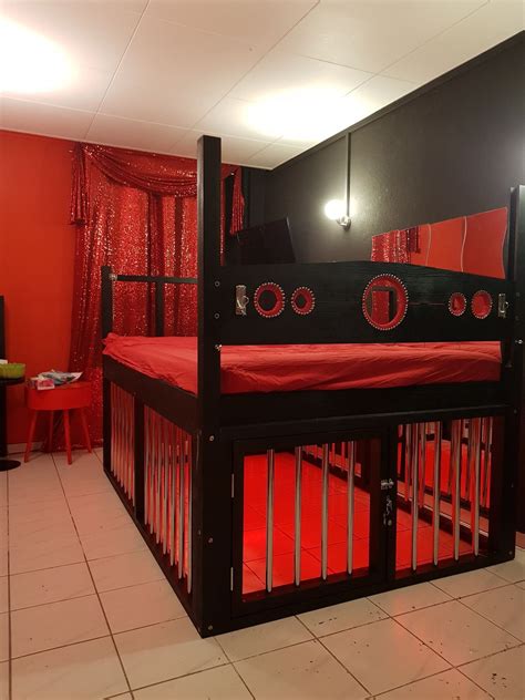 Bedroom Bondage Bed Sex Furniture Bdsm Fetish Furniture Etsy Canada