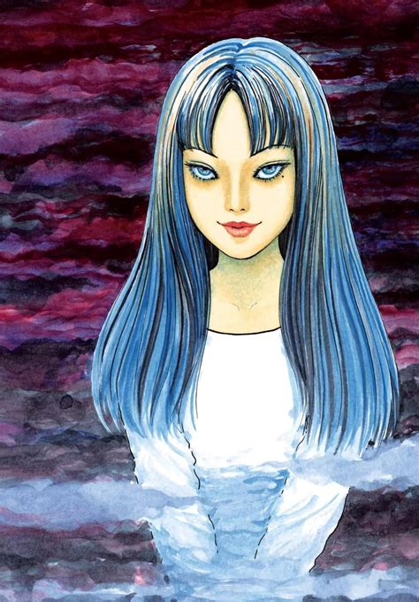 Why Does Tomie Have Blue Hair In This Junji Piece Rjunjiito