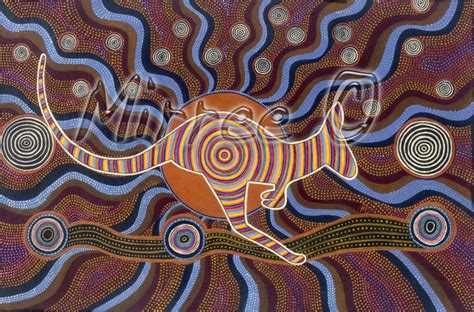 Aboriginal Art Animal Dreaming And Ancestral T Card Set