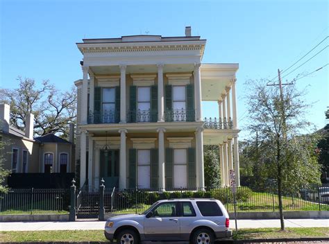 New Orleans La St Charles Avenue House Architexty Flickr