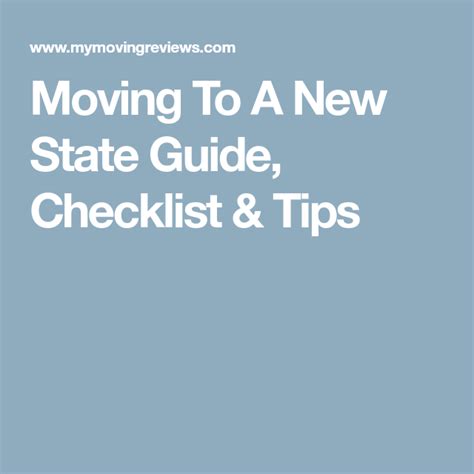 Moving To A New State Guide Checklist And Tips Move To A New State