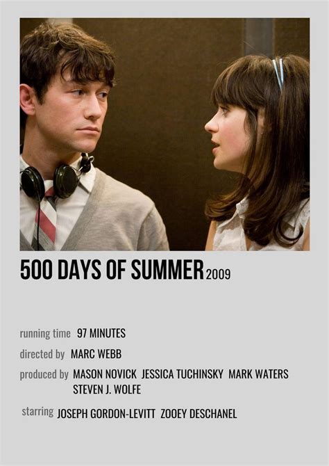 500 Days Of Summer Peliculas Cine Posters Peliculas Peliculas
