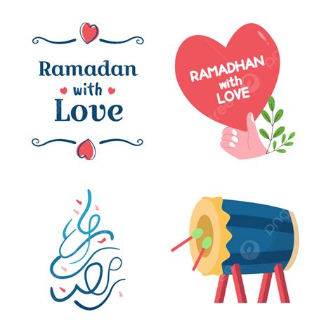 Gambar Kumpulan Stiker Menyambut Ramadhan Ramadan Ramadhan Stiker