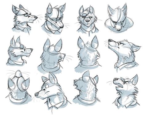 Furry Fox Head Drawings 41 Images Result Koltelo