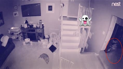Ghost Sighting Caught On Security Camera Youtube