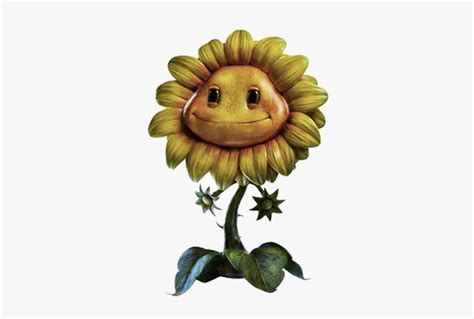 Garden Warfare Sunflower 💖alien Sun Flowers Art Objects Sculpture